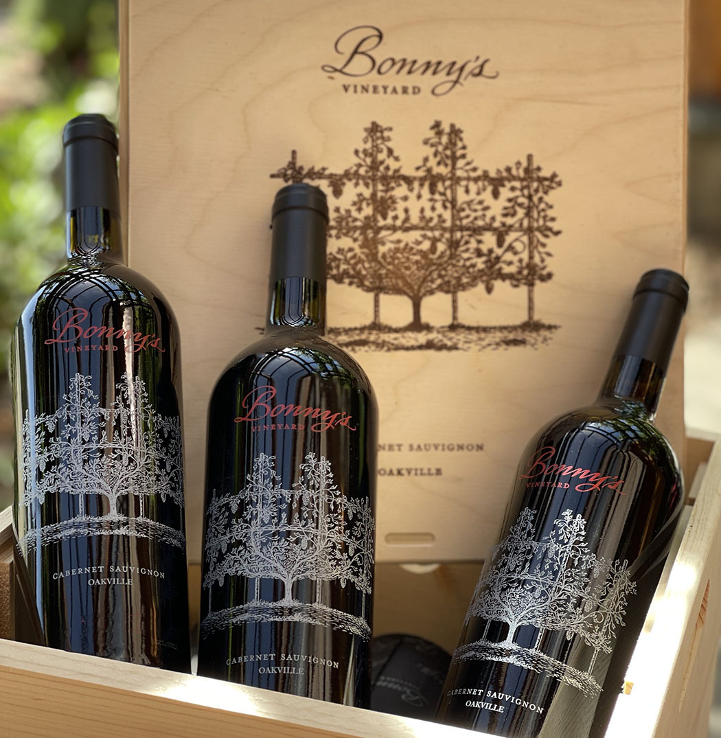 Product Image for 2017 Bonny's Vineyard Cabernet 3 Bottles in Wood